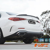 FloKraft Dry Carbon Fibre Rear Trunk Lip Spoiler for Mercedes-Benz C-Class W206 Sedan, include C43 & C63-S AMG